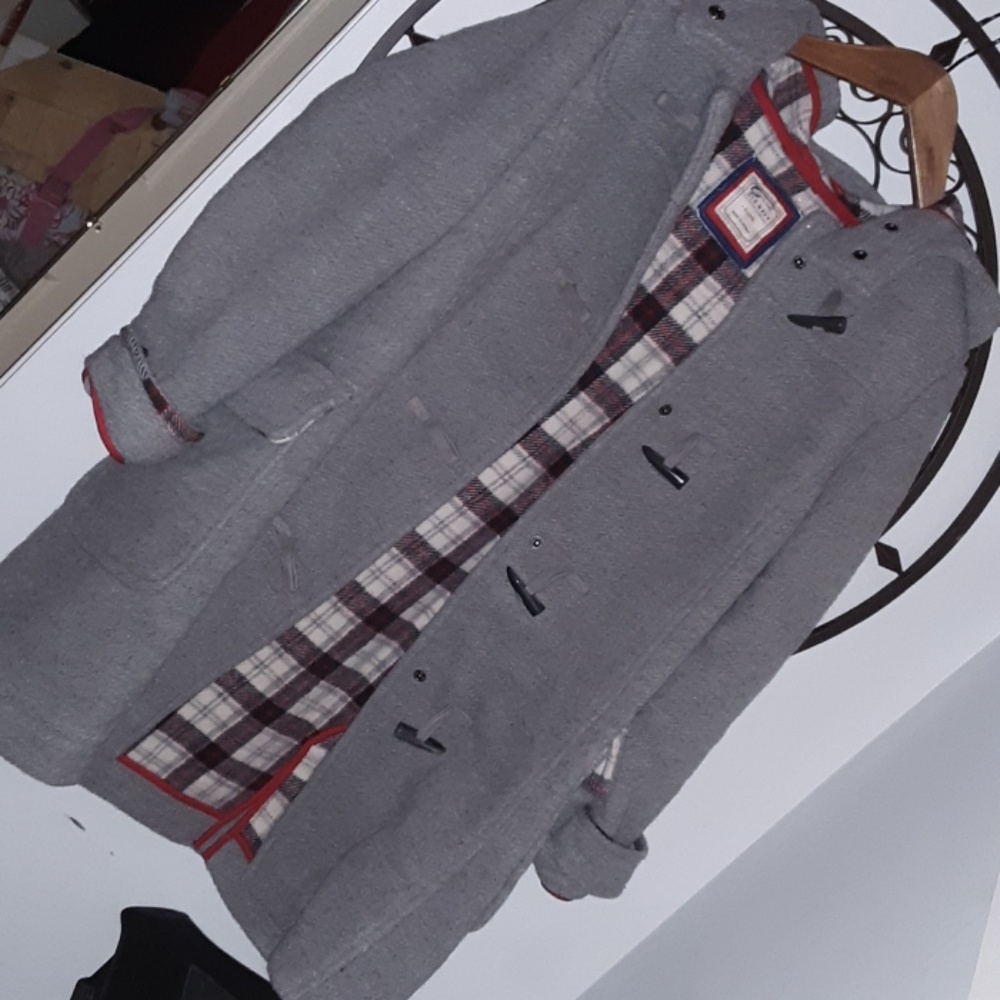 Old Navy XL coat with plaid lining